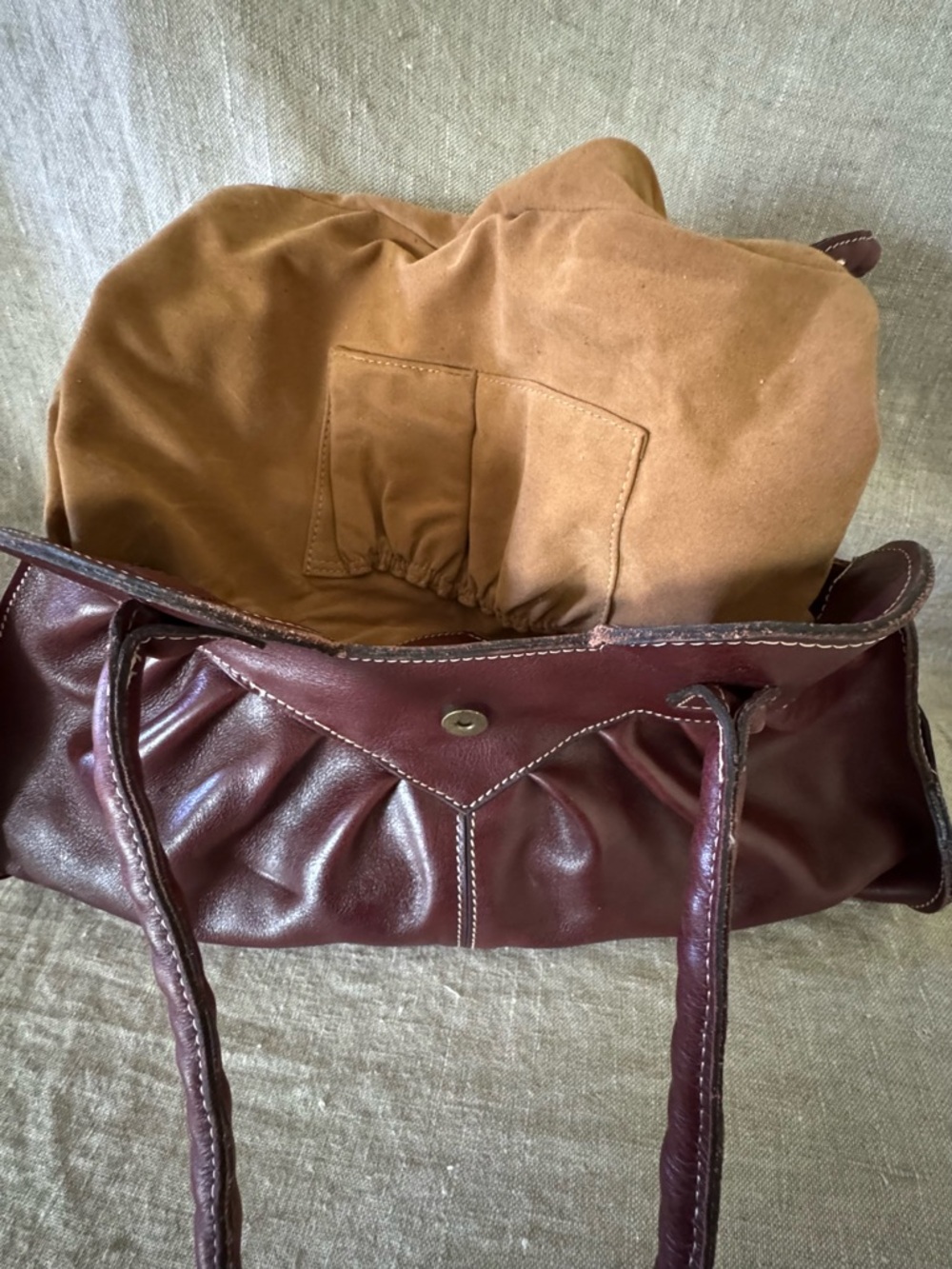 Patricia Nash Lione Leather Satchel - Picture 6 of 8
